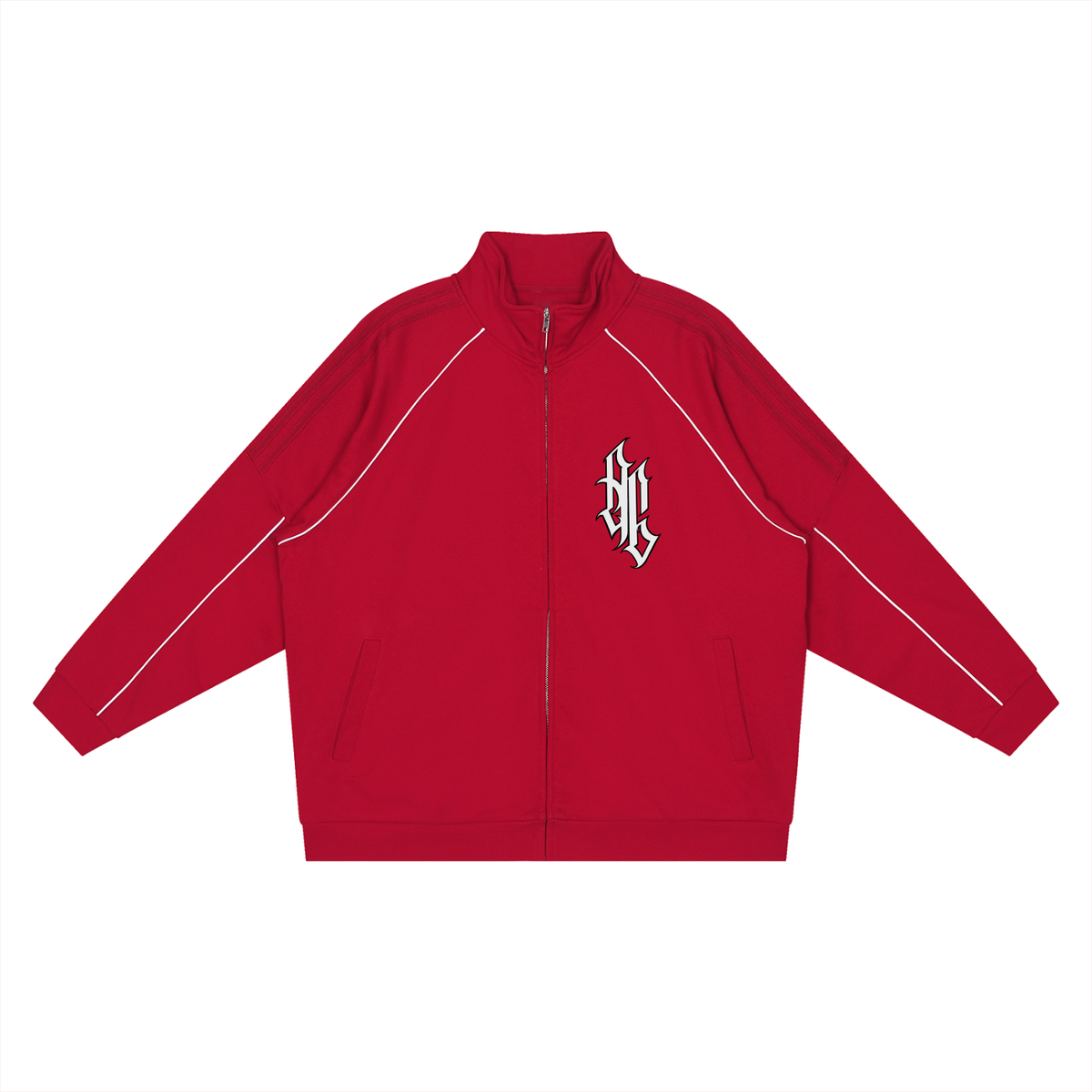 AG Reflection Striped Raglan Sleeve  Jacket