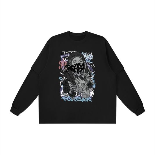 AG Forever Unisex Layered Oversized T-Shirt