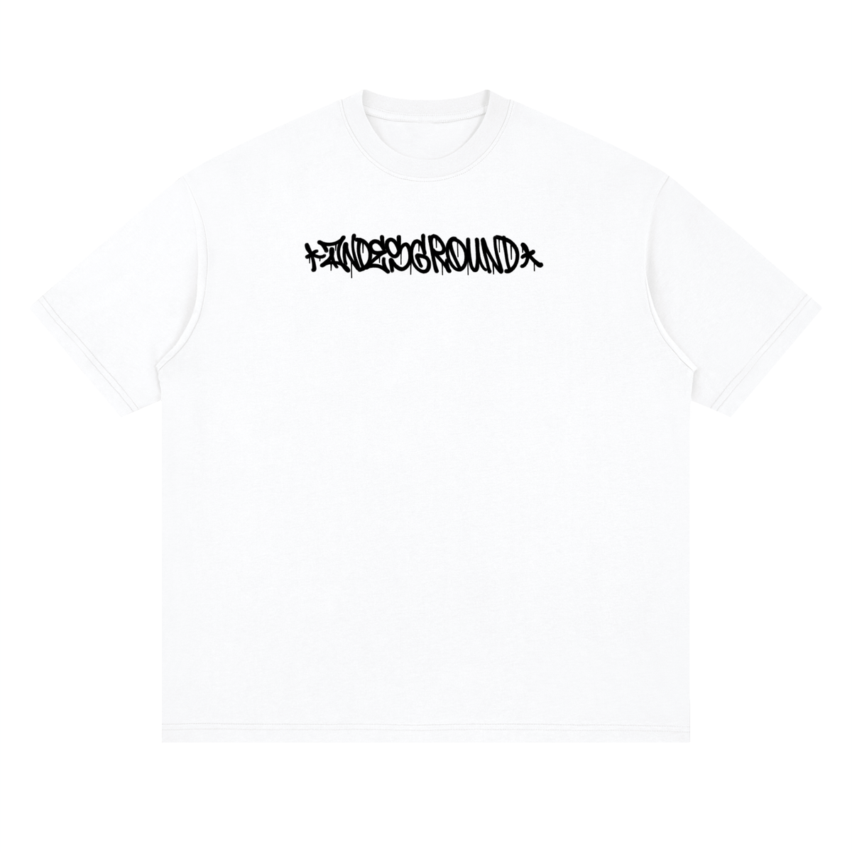 Cuidame por siempre Streetwear Loose Drop Shoulder T-Shirt