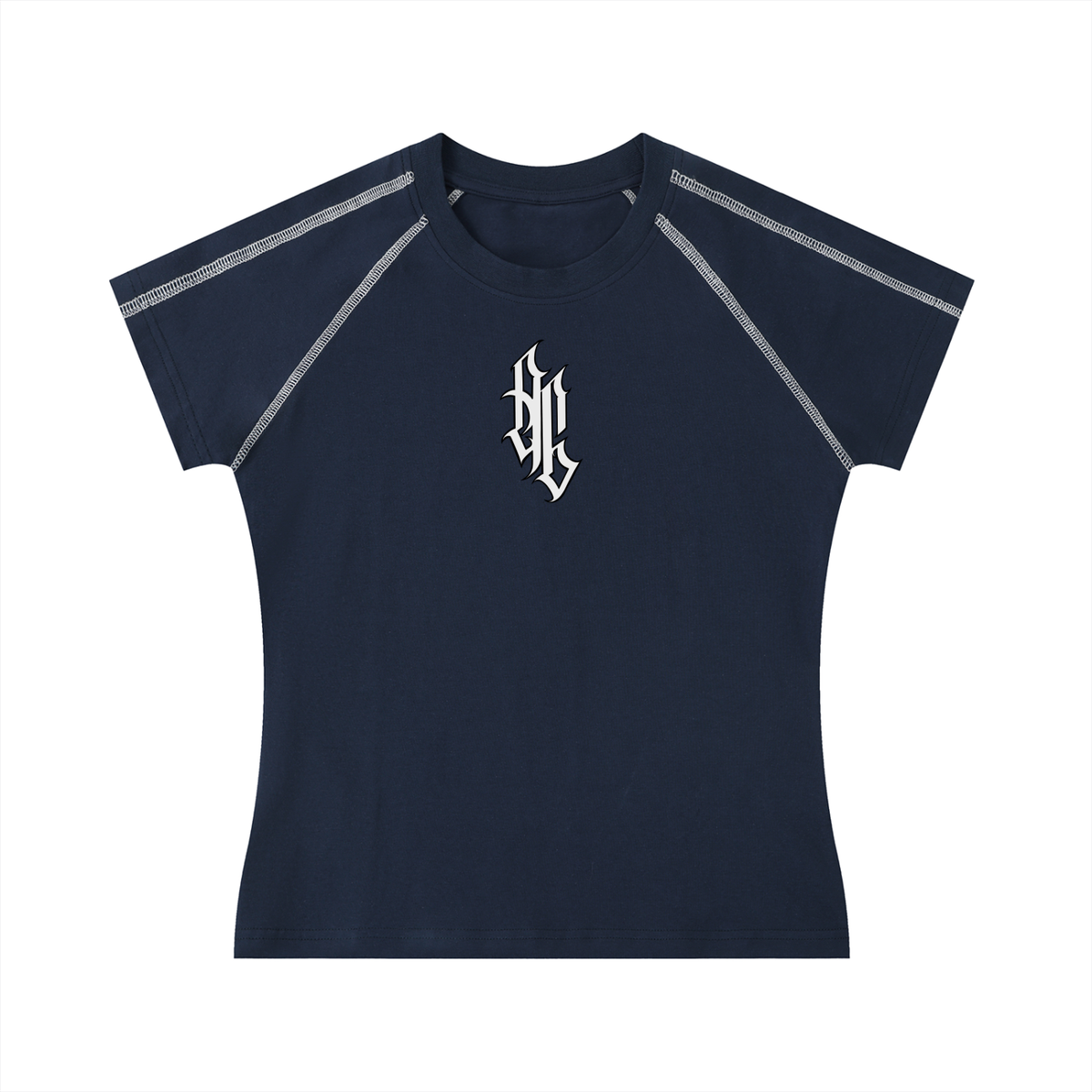Luxury Ag Women's Contrast Stitch Raglan T-Shirt