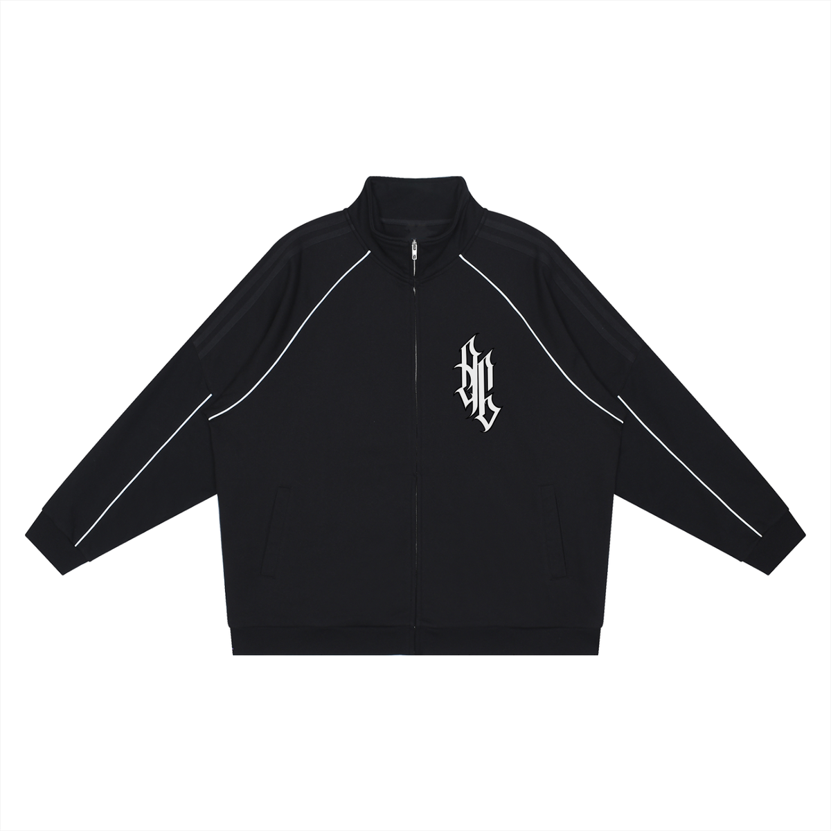 AG Reflection Striped Raglan Sleeve  Jacket