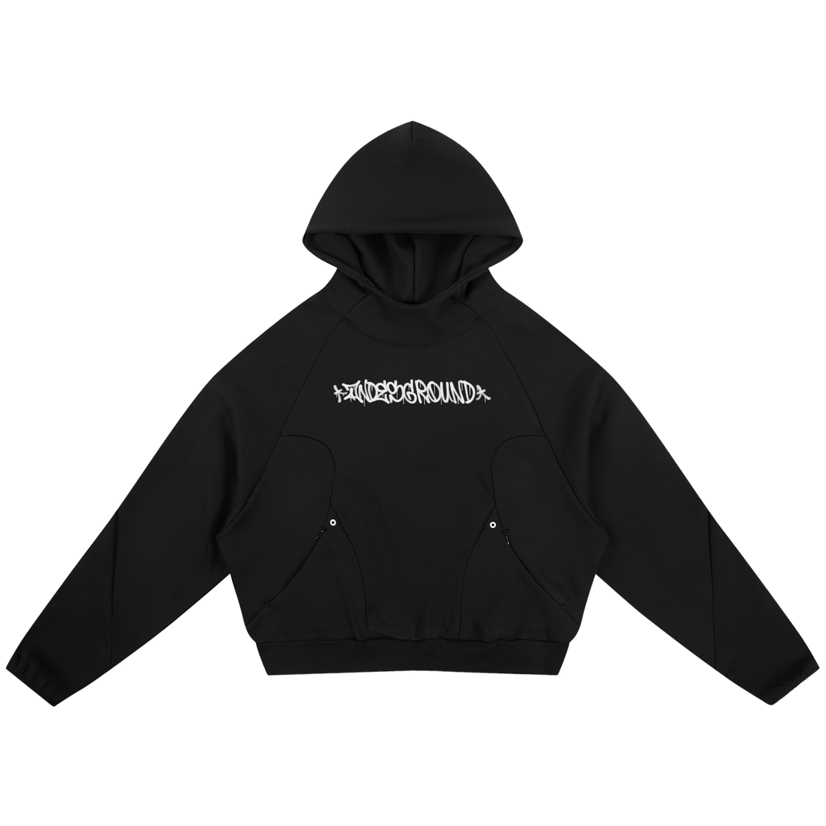 AG Wildstyle Curved Panel Raglan Hoodie