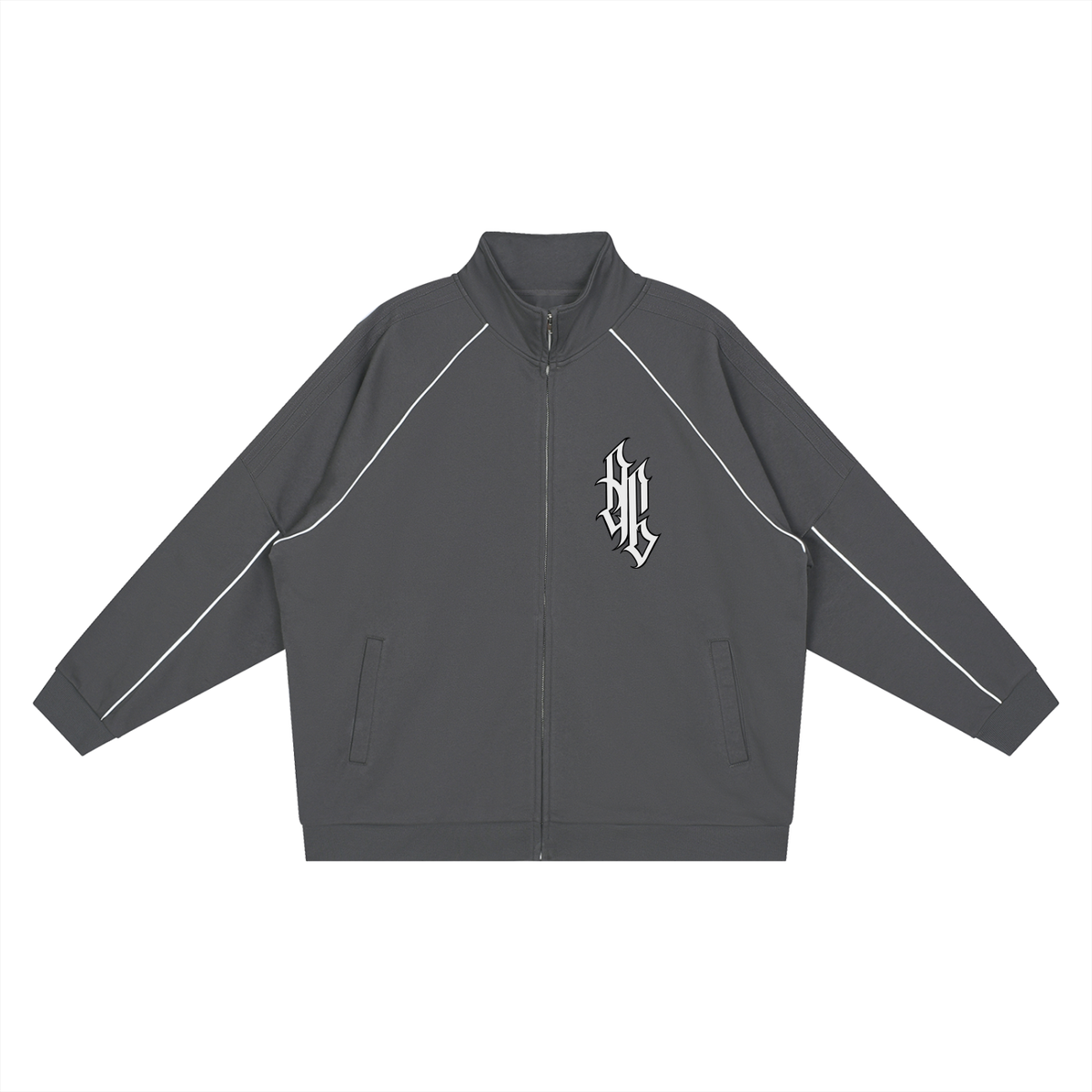 AG Reflection Striped Raglan Sleeve  Jacket