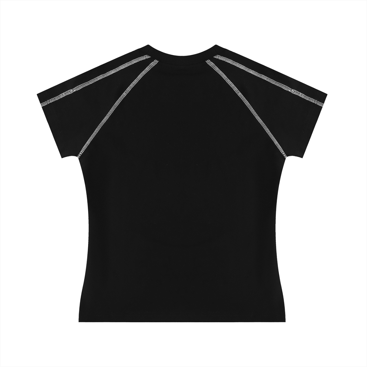 Luxury Ag Women's Contrast Stitch Raglan T-Shirt