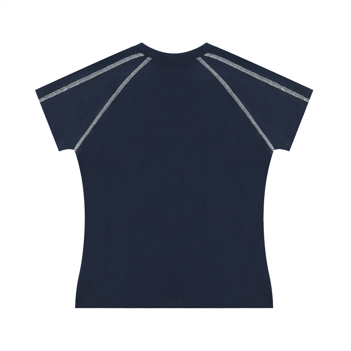 Luxury Ag Women's Contrast Stitch Raglan T-Shirt