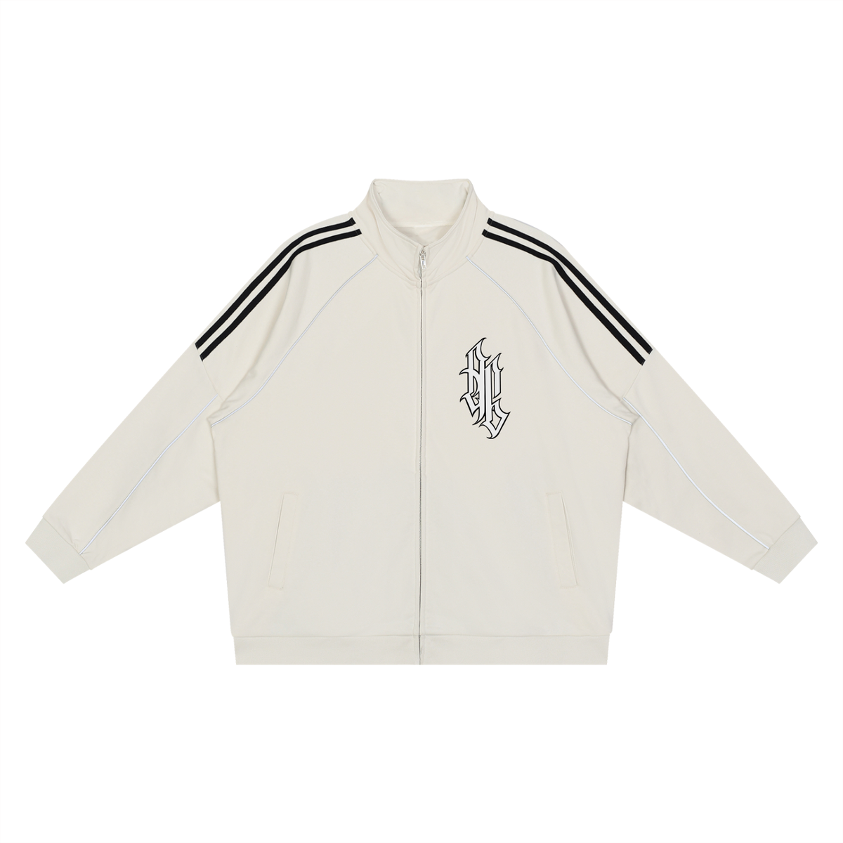 AG Reflection Striped Raglan Sleeve  Jacket